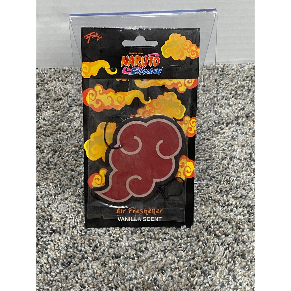 Air Freshener Naruto Shippuden Red New Akatsuki Cloud Vanilla OS